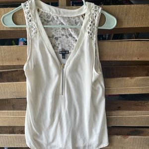 Size small cream express blouse